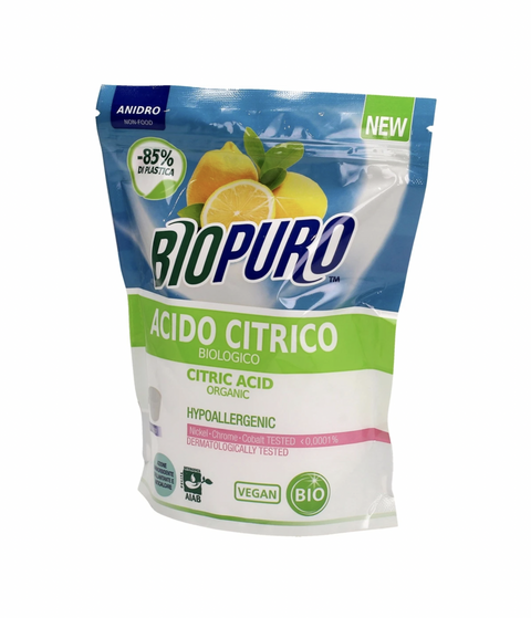 Biopuro citrinų rūgštis, 450 g